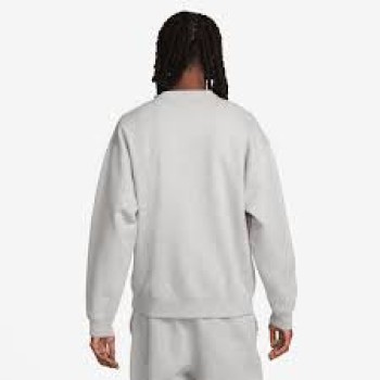 NIKE PULLOVER SWOOSH FLEECE GRIS